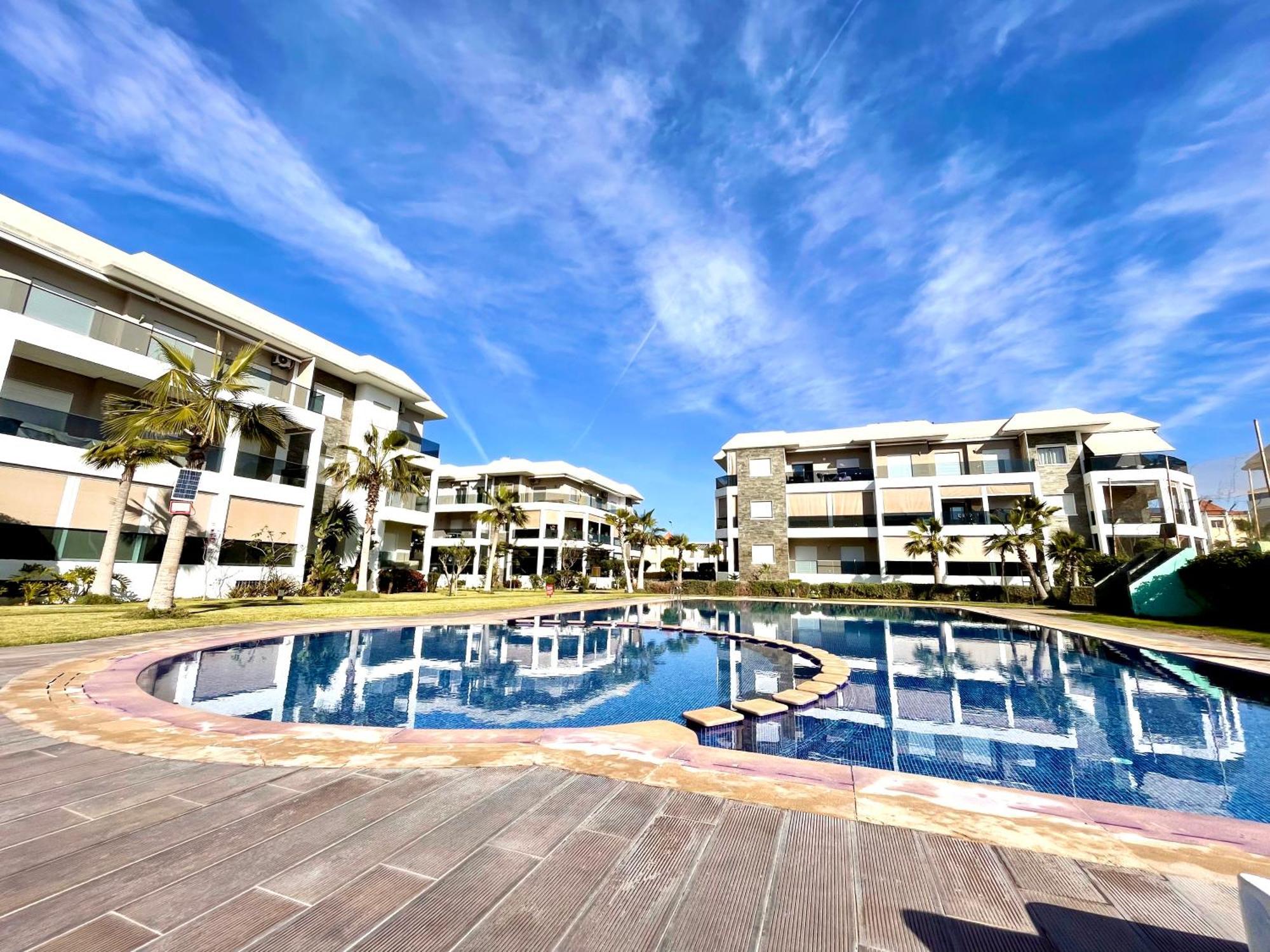Bel Appartement A Amwaj Beach And Resorts カサブランカ エクステリア 写真